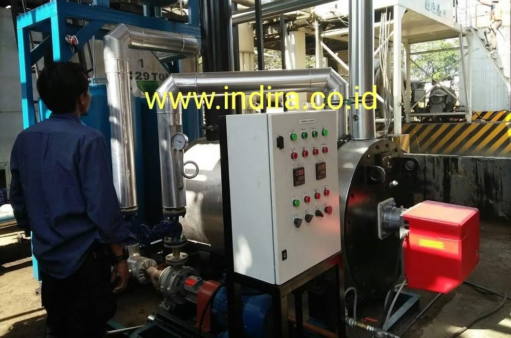 thermal oil heater amp